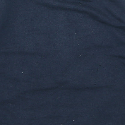 H&M Girls Blue   Pullover Sweatshirt Size 5-6 Years  - Reversible sequins