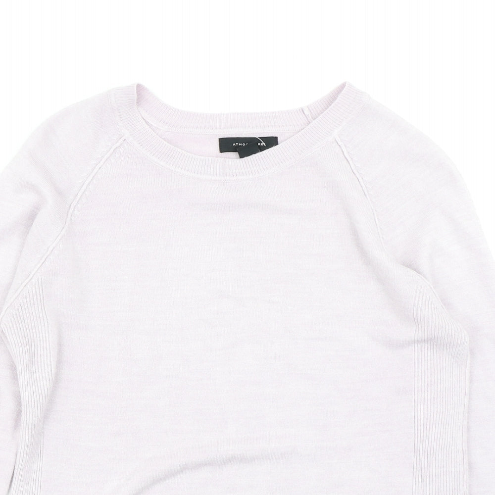 Atmosphere Womens Purple  Knit Pullover Jumper Size 12