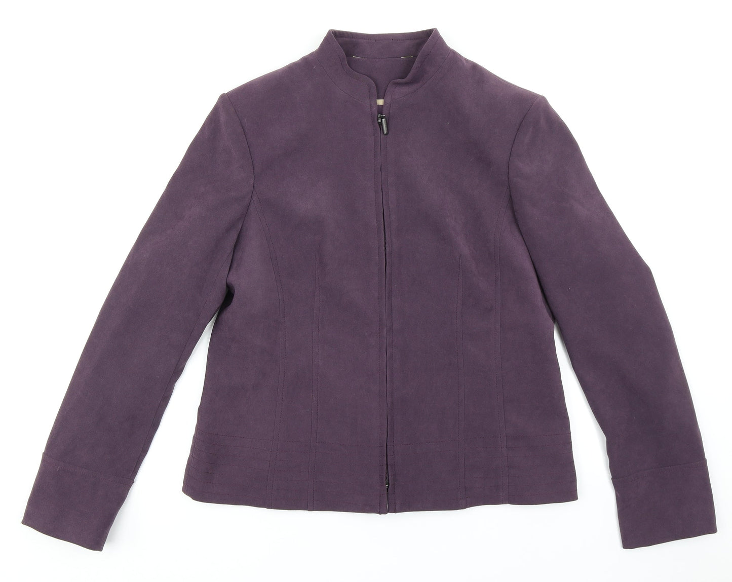 Womens UK Size 14 Bonmarché Purple Jacket