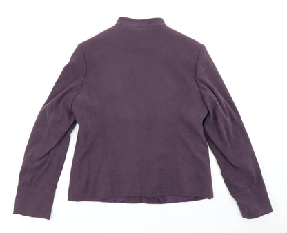 Womens UK Size 14 Bonmarché Purple Jacket