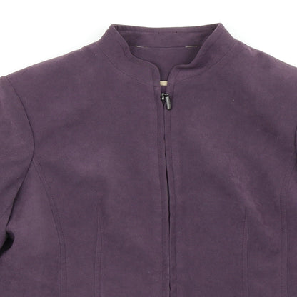 Womens UK Size 14 Bonmarché Purple Jacket