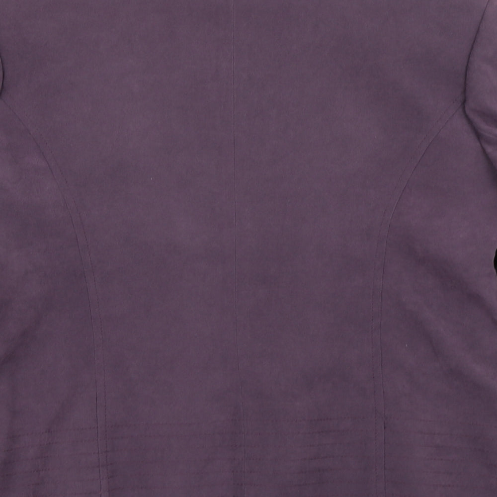 Womens UK Size 14 Bonmarché Purple Jacket