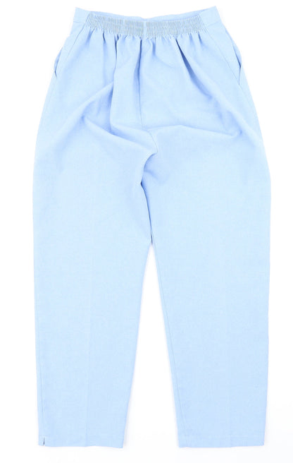 10 Womens Blue   Trousers  Size S L23 in