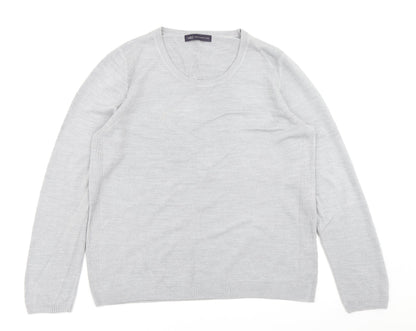 Womens UK Size 18 M&S Collection Grey Pullover Jumper