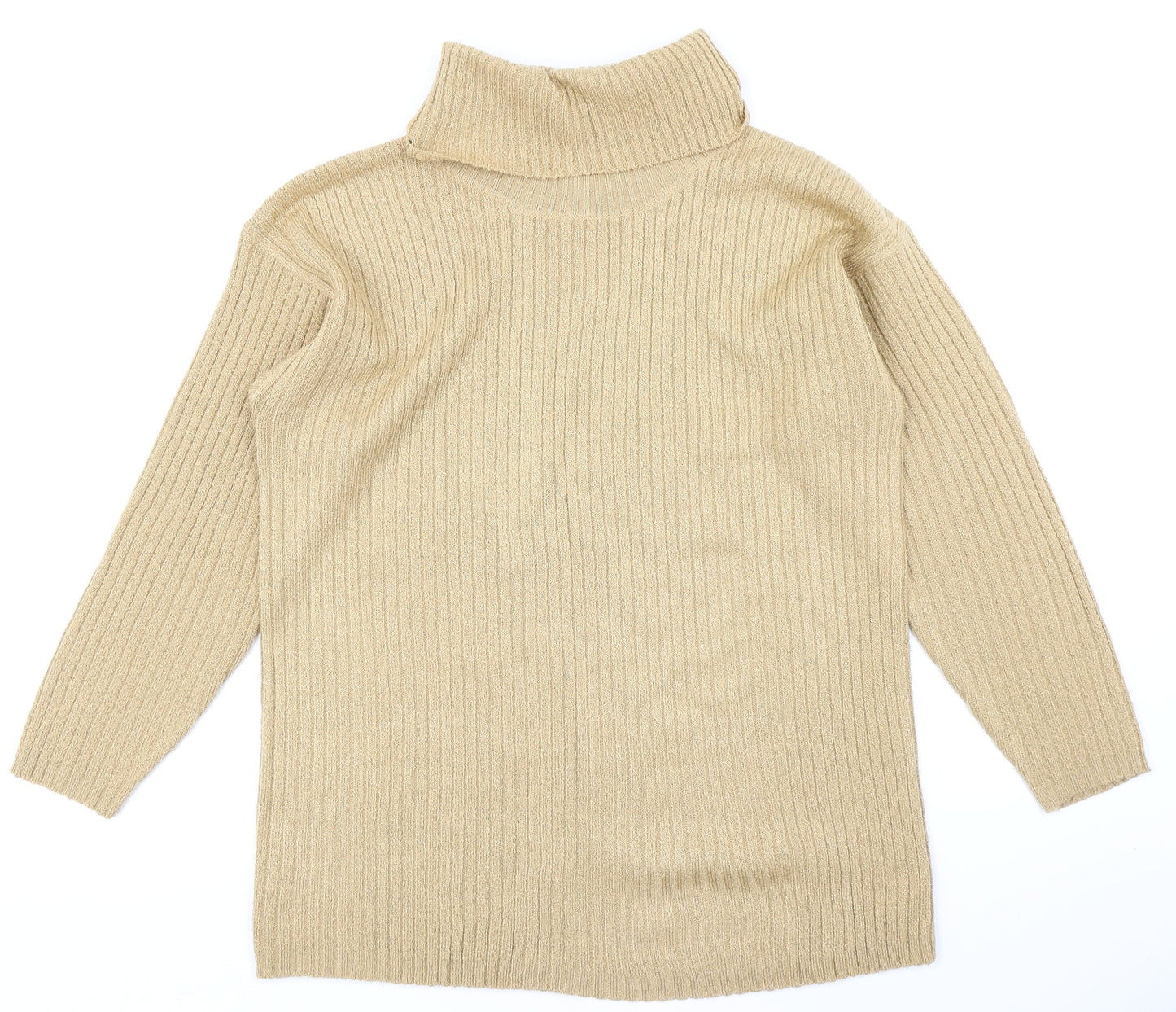 Womens UK Size 14 LC Yellow Pullover Jumper
