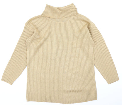 Womens UK Size 14 LC Yellow Pullover Jumper