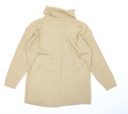 Womens UK Size 14 LC Yellow Pullover Jumper