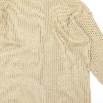 Womens UK Size 14 LC Yellow Pullover Jumper