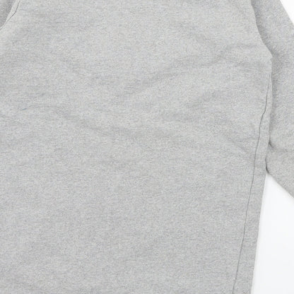 PEP & CO Girls Grey  Jersey Pullover Sweatshirt Size 8-9 Years  - Crush