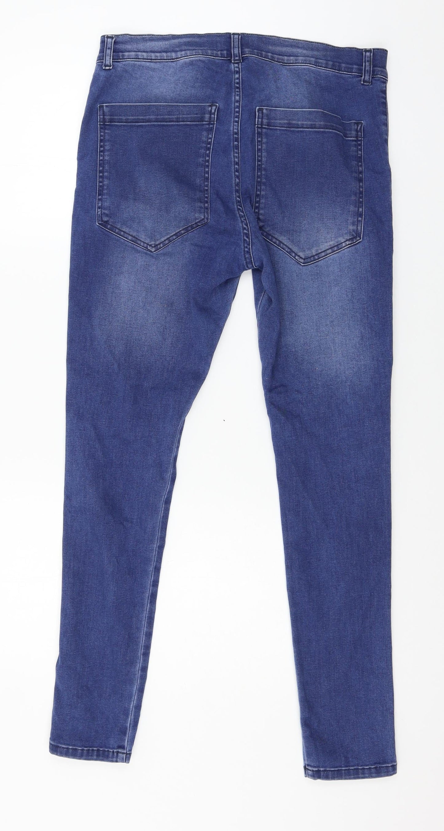 FFO Denim  Womens Black  Denim Skinny Jeans Size 32 in L28 in