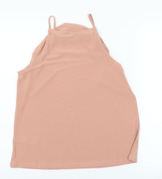 Womens UK Size 12 New Look Pink Camisole Tank