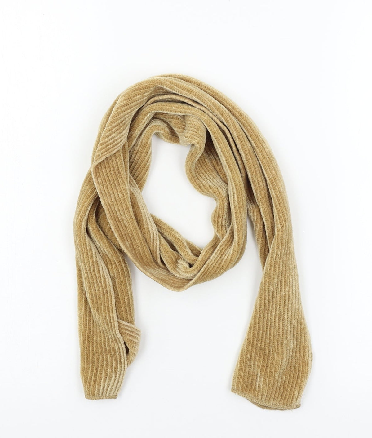Preworn Womens Beige  Knit  Scarf