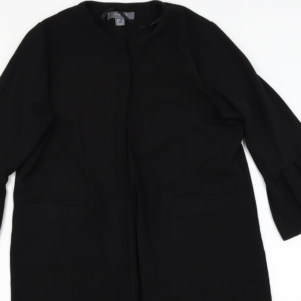 Primark Womens Black   Jacket  Size 10