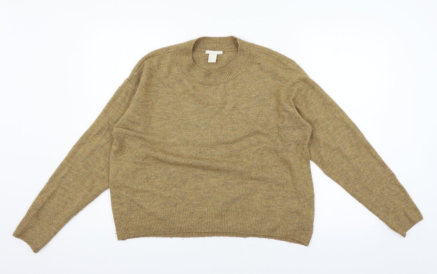 Womens UK Size S H&M Brown Pullover Jumper