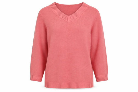 Womens UK Size 10 Julipa Pink Pullover Jumper