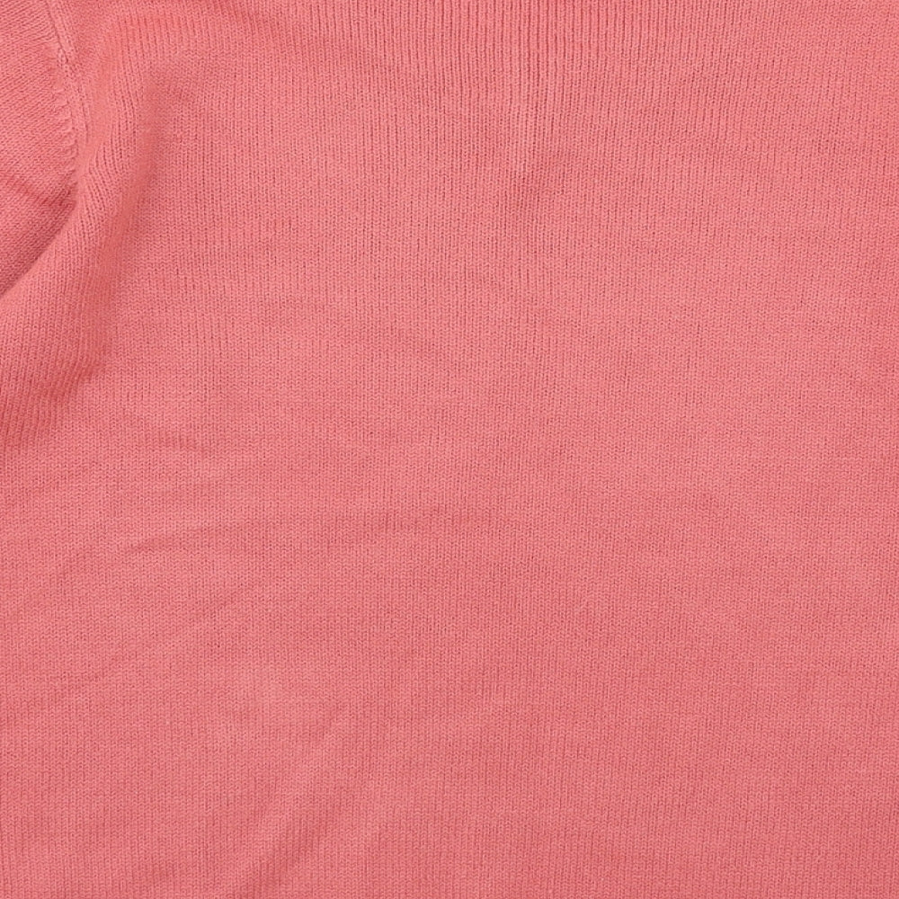 Womens UK Size 10 Julipa Pink Pullover Jumper