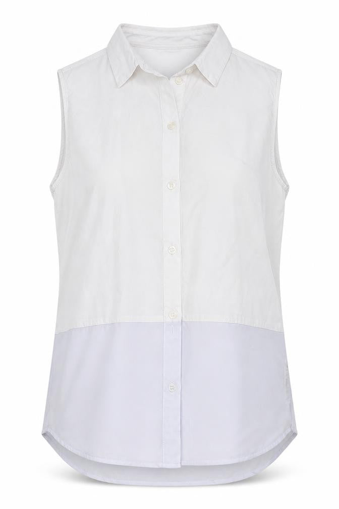 Womens UK Size 8 ASOS White Basic Button-Up