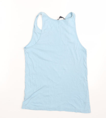 French Connection Mens Blue   Basic Casual Size S