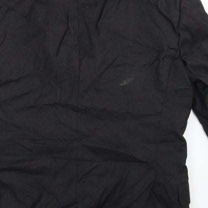 Mens UK Size 40 Mark Stephen Marengo Black Jacket