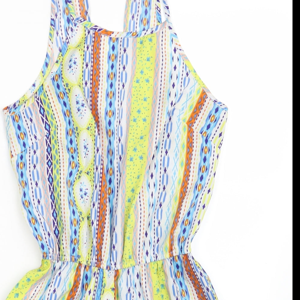 Atmosphere Womens Multicoloured Fair Isle  Bodysuit One-Piece Size 8 L3 in