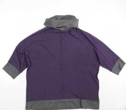Arista Womens Purple   Pullover Jumper Size 18
