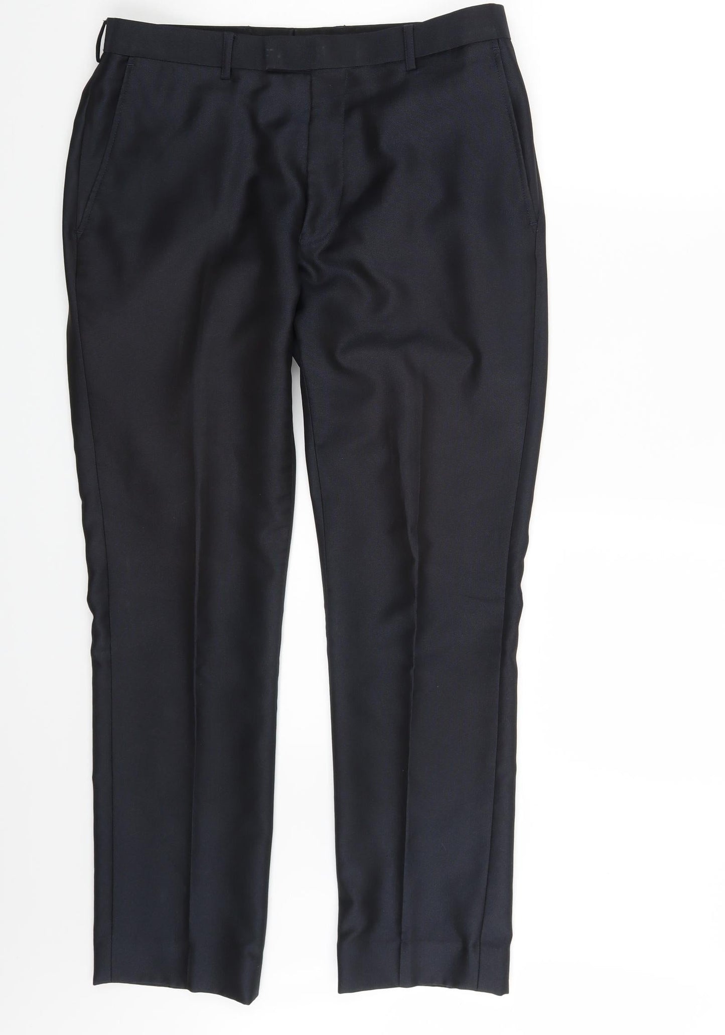 Mens UK Size 32 in Ventuno 21 Regular Fit  Blue Trousers