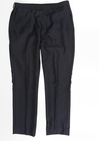 Mens UK Size 32 in Ventuno 21 Regular Fit  Blue Trousers