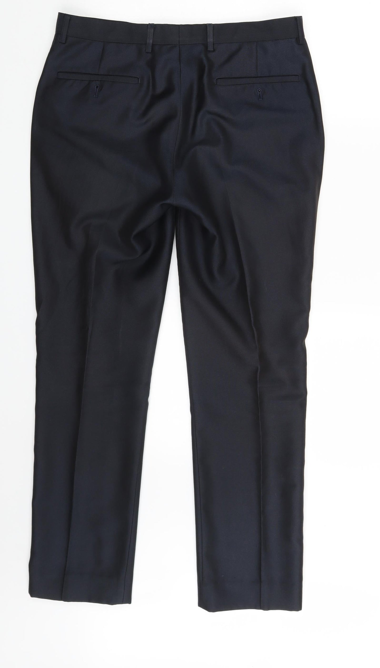 Mens UK Size 32 in Ventuno 21 Regular Fit  Blue Trousers
