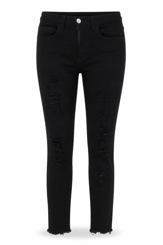 SHEIN Womens Black  Denim Skinny Jeans Size XS L26 in