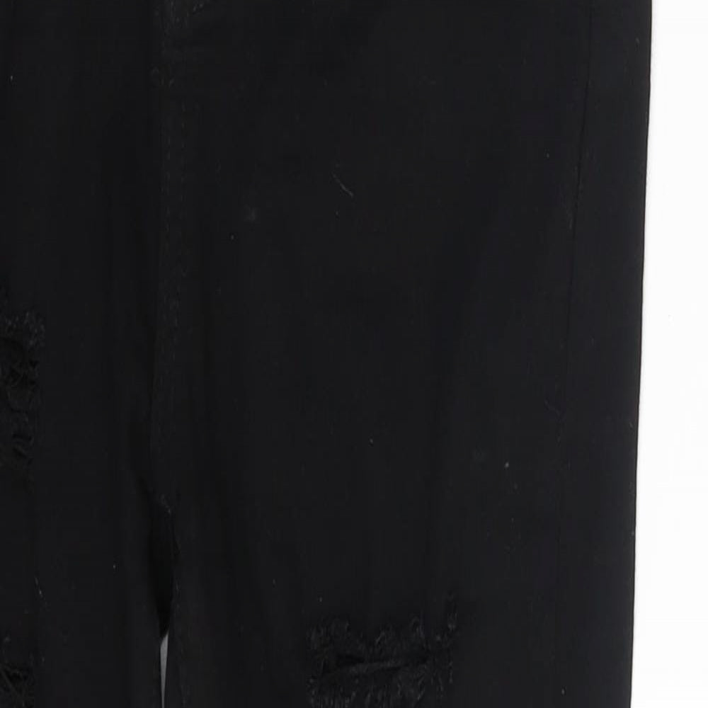 SheIn Womens Black  Denim Skinny Jeans Size XS L26 in
