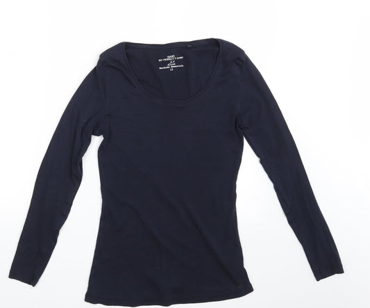 Womens UK Size 12 NEXT Blue Pullover Sweatshirt