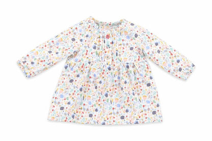 Marks and Spencer Girls White Floral  A-Line  Size 3-6 Months
