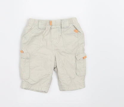 NEXT Boys Beige   Cropped Trousers Size Newborn  - SHORT