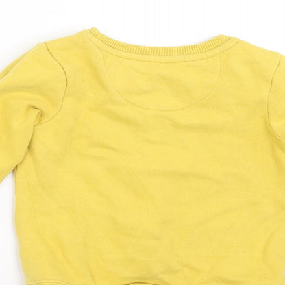 Nutmeg Boys Yellow   Pullover Jumper Size 9-12 Months  - SMILE