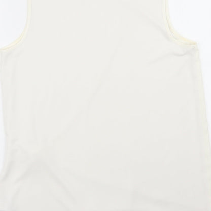 Womens UK Size 10 NEXT White Basic Blouse