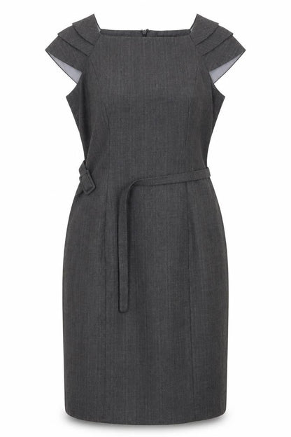 Warehouse Womens Grey   A-Line  Size 12