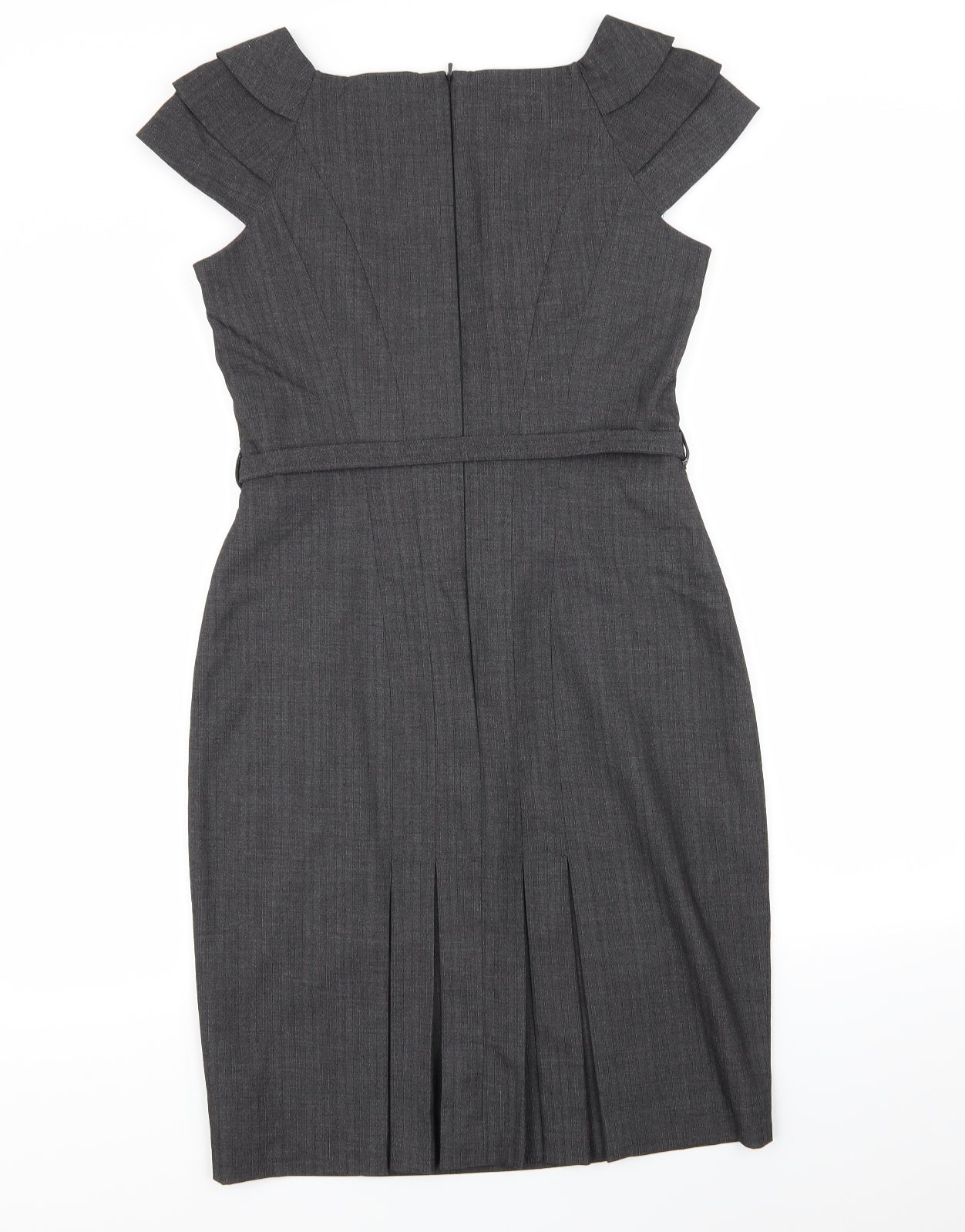 Warehouse Womens Grey   A-Line  Size 12