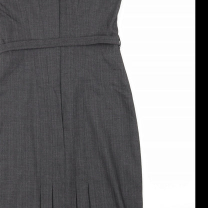 Warehouse Womens Grey   A-Line  Size 12