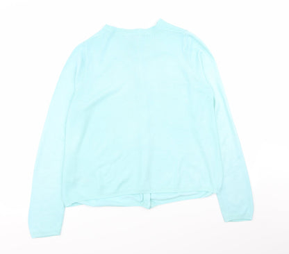 Classic Womens Blue   Cardigan Jumper Size 12