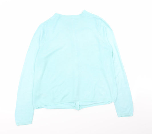 Classic Womens Blue   Cardigan Jumper Size 12