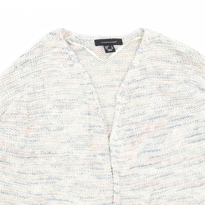 Primark Womens Beige   Cardigan Jumper Size 4