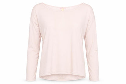 Womens UK Size L Bershka Pink Basic T-Shirt