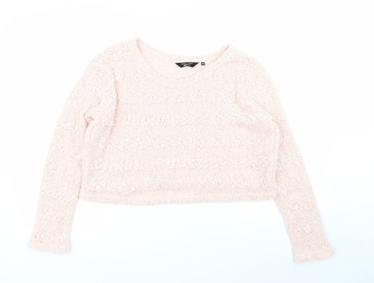 New Look Girls Pink   Pullover Jumper Size 14-15 Years