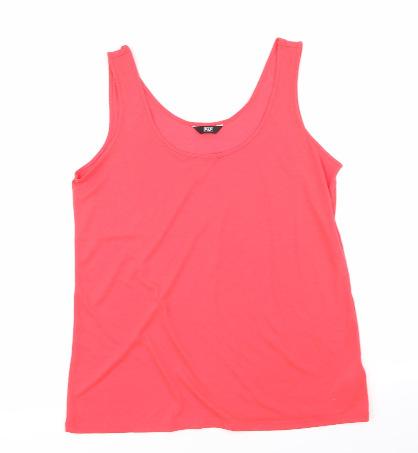 F&F Womens Red   Basic Tank Size 16
