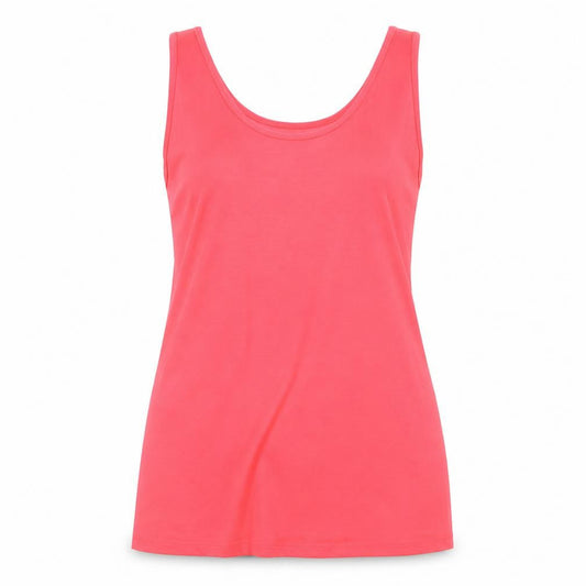 Womens UK Size 16 F&F Red Basic Tank