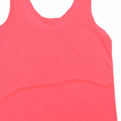 F&F Womens Red   Basic Tank Size 16