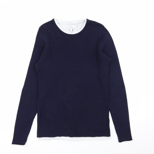 NEXT Mens Blue   Pullover Jumper Size S