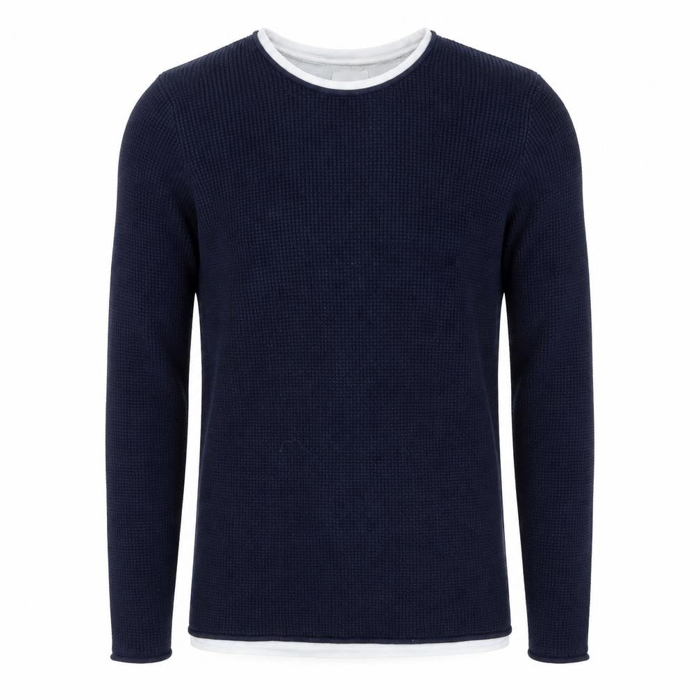 Mens UK Size S NEXT Blue Pullover Jumper