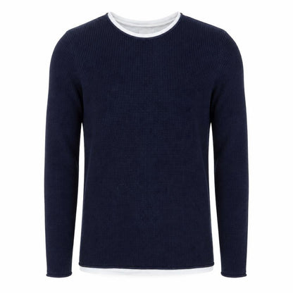 Mens UK Size S NEXT Blue Pullover Jumper