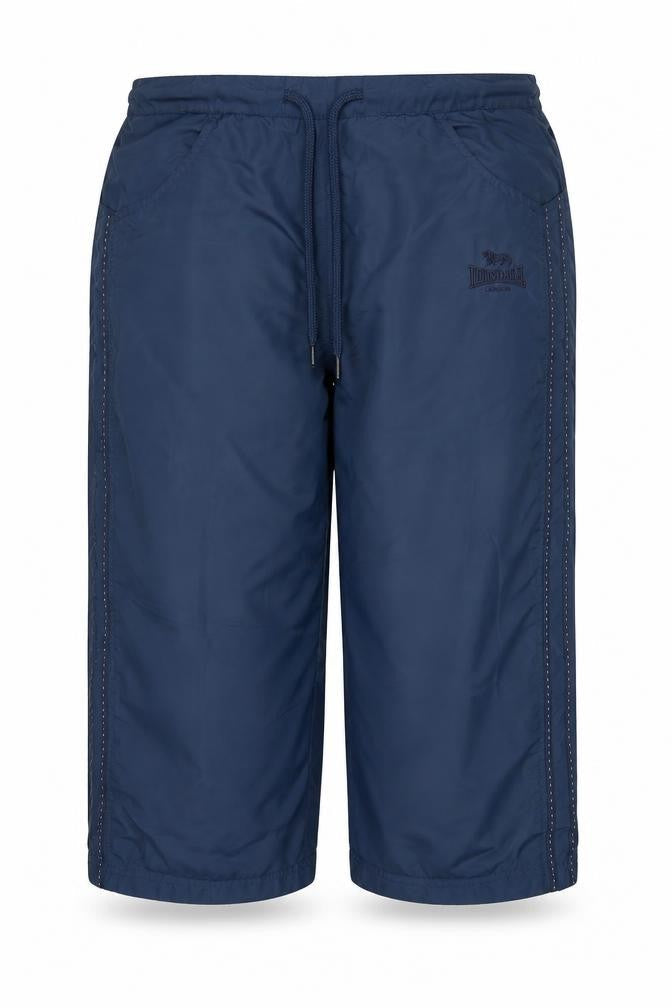 Womens UK Size 6 Lonsdale Regular Fit Capri Blue Trousers